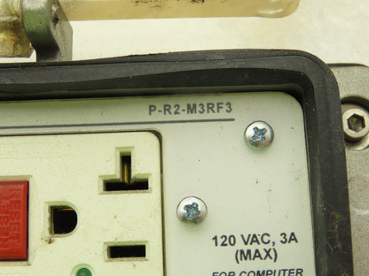 GracePort Engineered P-R2-M3RF3 Ethernet Interface Panel Connector 120V 3A Cover