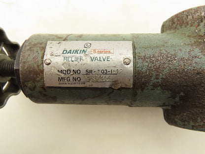 Daikin SR-T03-1-12 Relief Valve 3/8" NPT 0 -1000 PSI Adjustable Range
