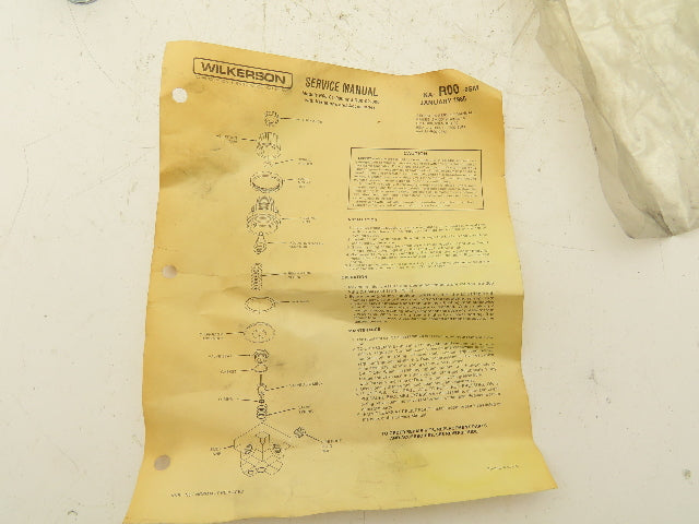 OTC Owatonna 300196 Wilkerson Regulator Valve  Seal Repair Kit Humphrey SRKQE