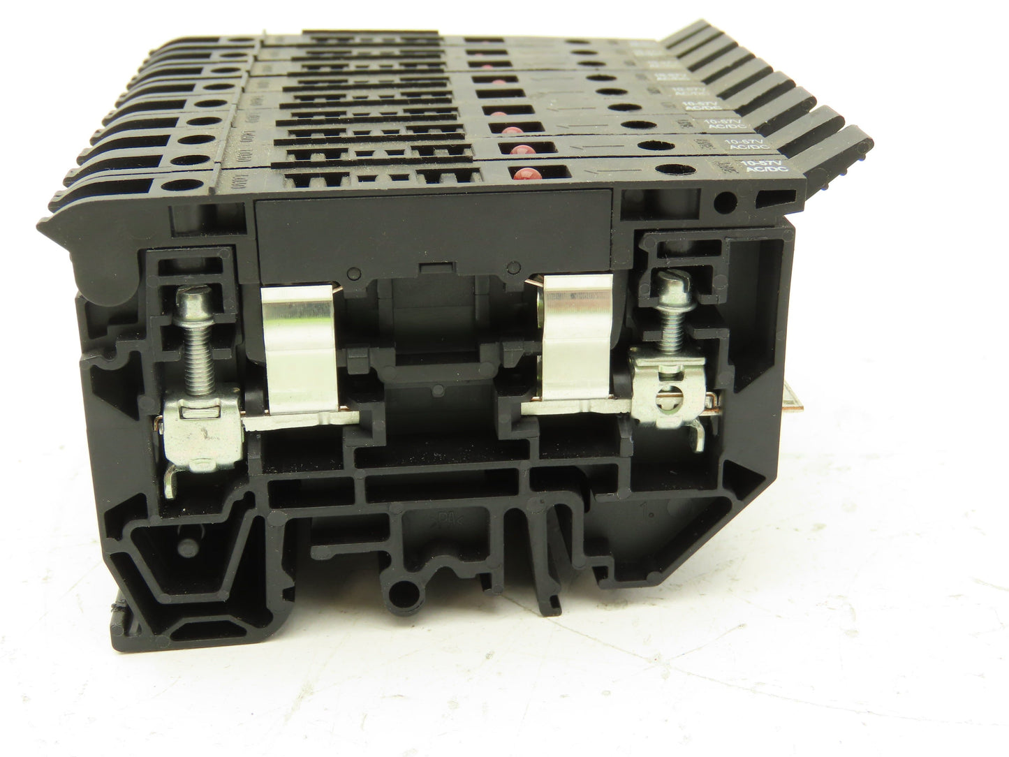 Allen Bradley 1492-H Fuse Holder Terminal Block Red Light Indicator Lot of 28