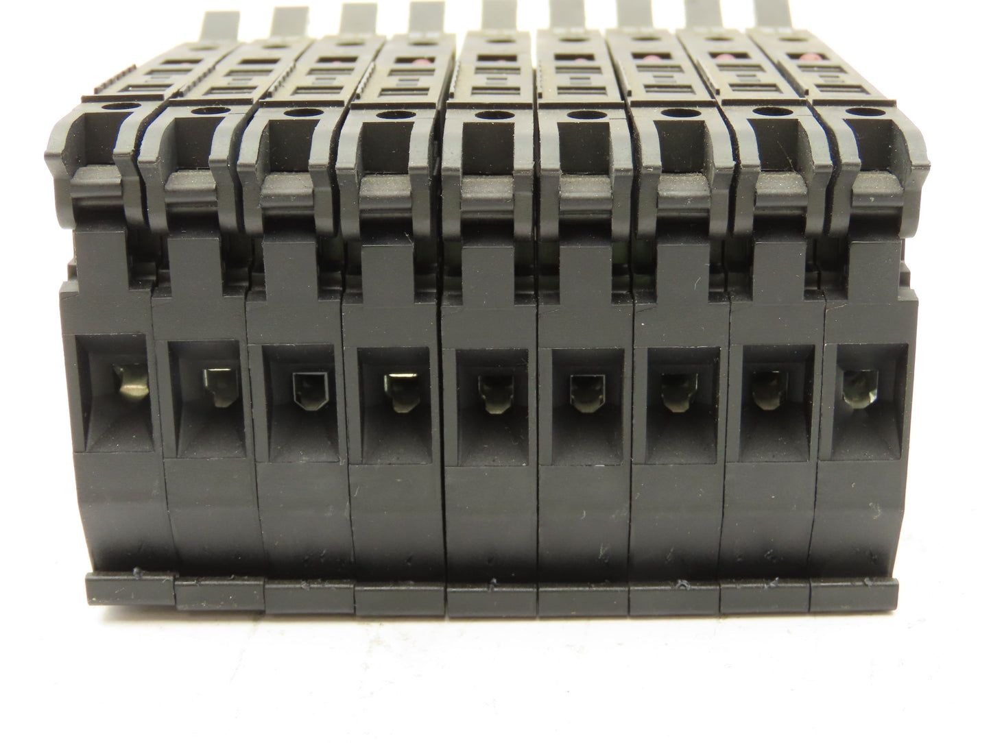 Allen Bradley 1492-H Fuse Holder Terminal Block Red Light Indicator Lot of 28