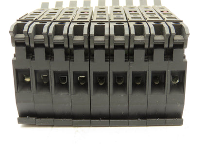 Allen Bradley 1492-H Fuse Holder Terminal Block Red Light Indicator Lot of 28