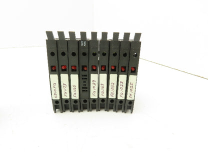 Allen Bradley 1492-H Fuse Holder Terminal Block Red Light Indicator Lot of 28
