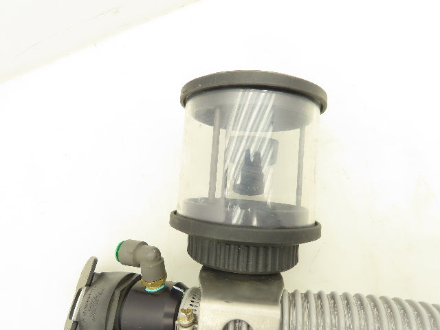 Kyokutoh Welding Tip Dresser Chip Vacuum Collector Cannister with Hose