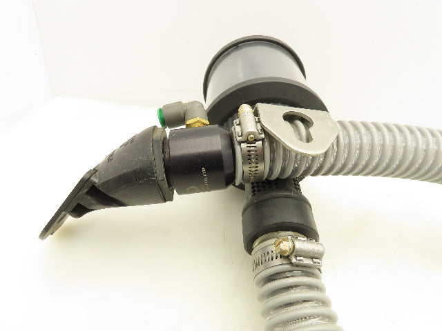 Kyokutoh Welding Tip Dresser Chip Vacuum Collector Cannister with Hose