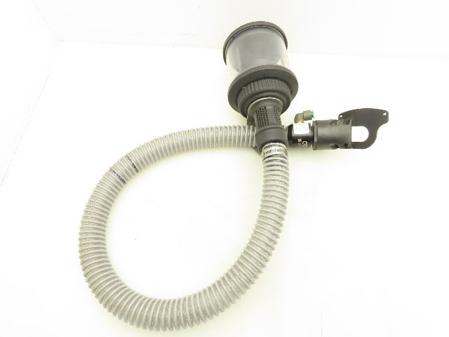 Kyokutoh Welding Tip Dresser Chip Vacuum Collector Cannister with Hose