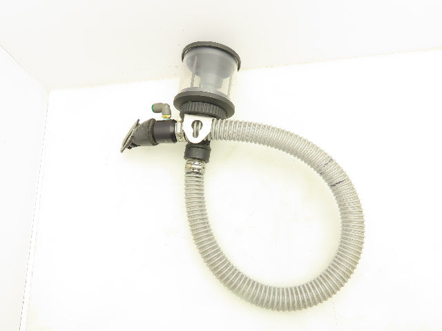 Kyokutoh Welding Tip Dresser Chip Vacuum Collector Cannister with Hose