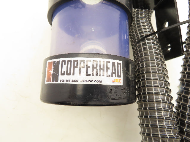Copperhead Welding Tip Dresser Chip Vacuum Collector Cannister with Hose
