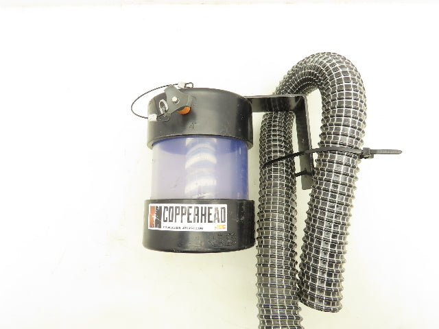 Copperhead Welding Tip Dresser Chip Vacuum Collector Cannister with Hose