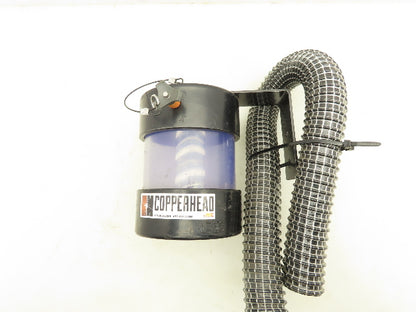 Copperhead Welding Tip Dresser Chip Vacuum Collector Cannister with Hose