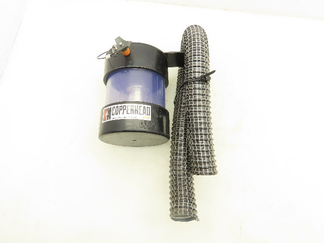 Copperhead Welding Tip Dresser Chip Vacuum Collector Cannister with Hose