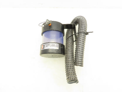 Copperhead Welding Tip Dresser Chip Vacuum Collector Cannister with Hose