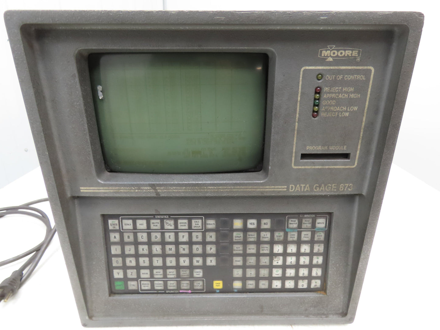 Moore 873ANNN-R Data Gage Monitor Machine Controller Tested