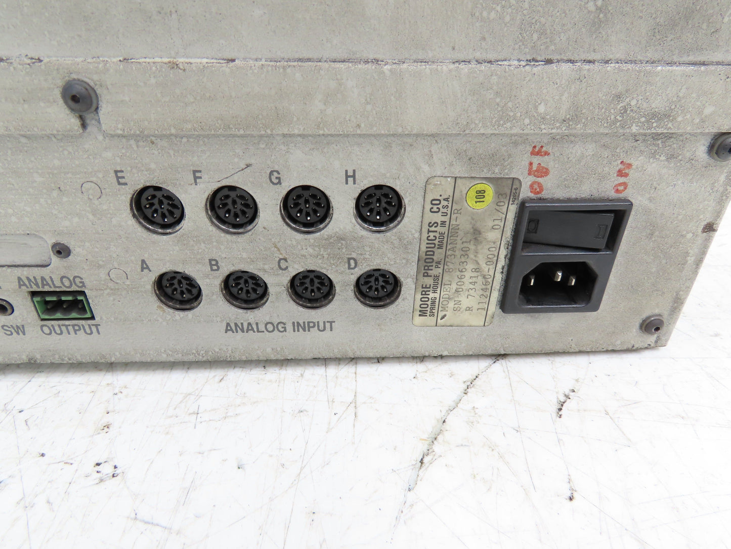 Moore 873ANNN-R Data Gage Monitor Machine Controller Tested