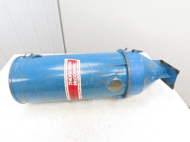Thoreson McCosh Vacuum Loader Receiver Hopper Cone Bottom 10"x 32"