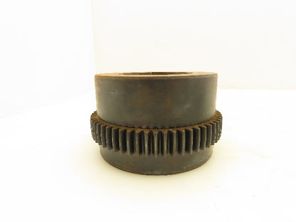 Sier-Bath 2-1/2 Vari-Crown Flanged Coupling With Flex hub 2-1/2" Keyed Bore