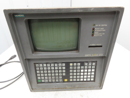 Siemens 873 Moore Data Gage Monitor Machine Controller Tested