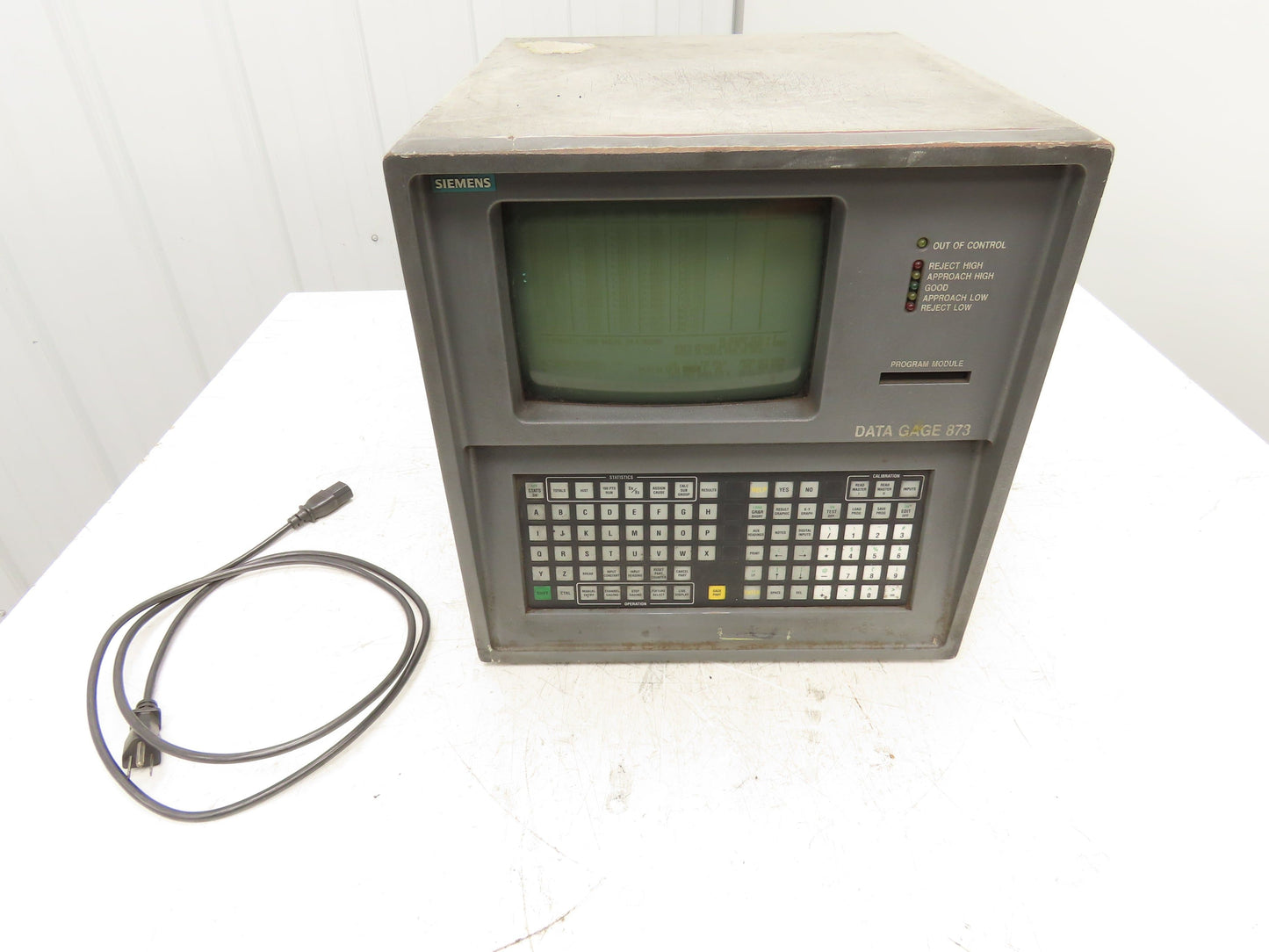 Siemens 873 Moore Data Gage Monitor Machine Controller Tested