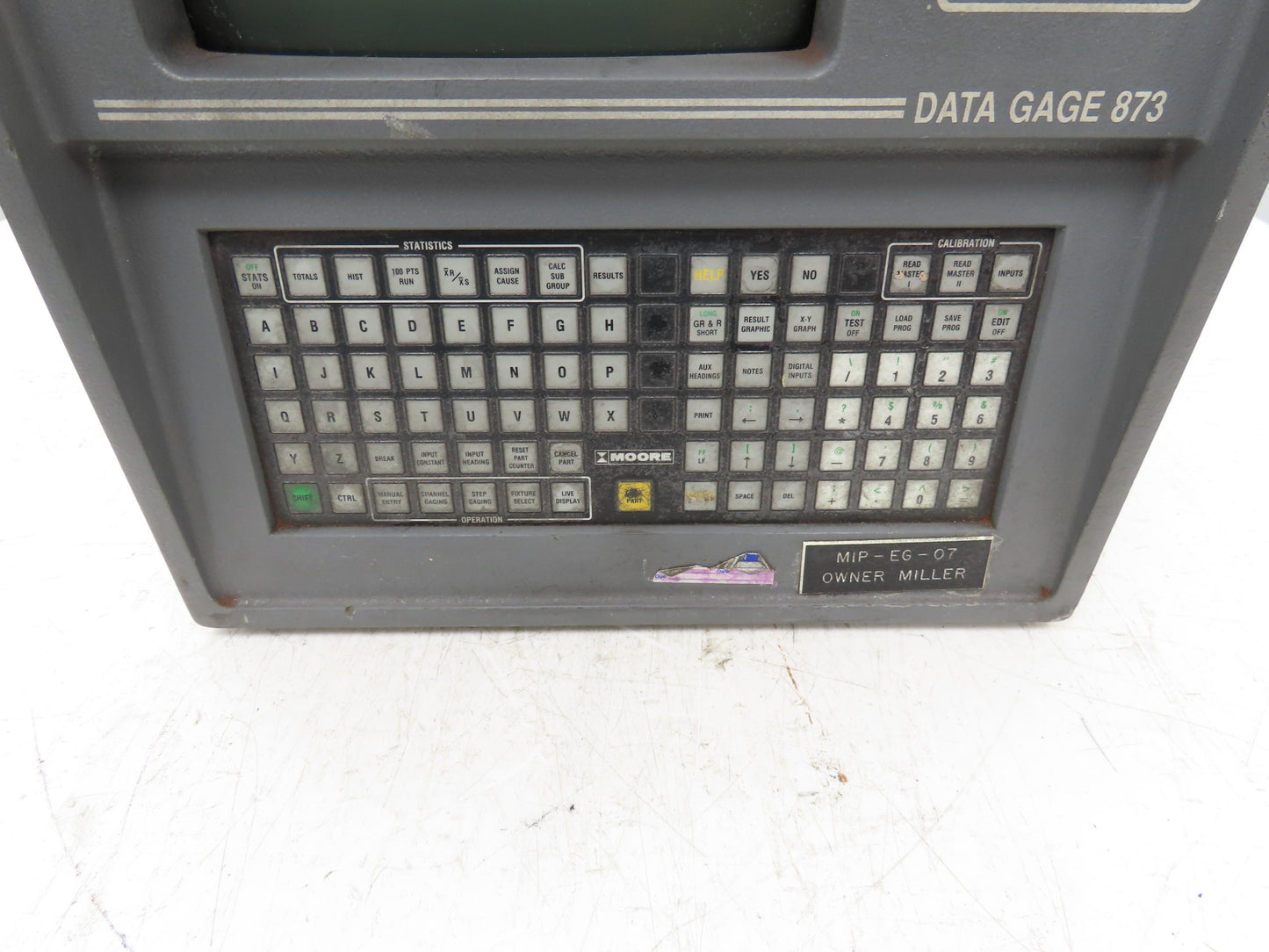 Moore 873ANNN Data Gage Monitor Machine Controller Tested