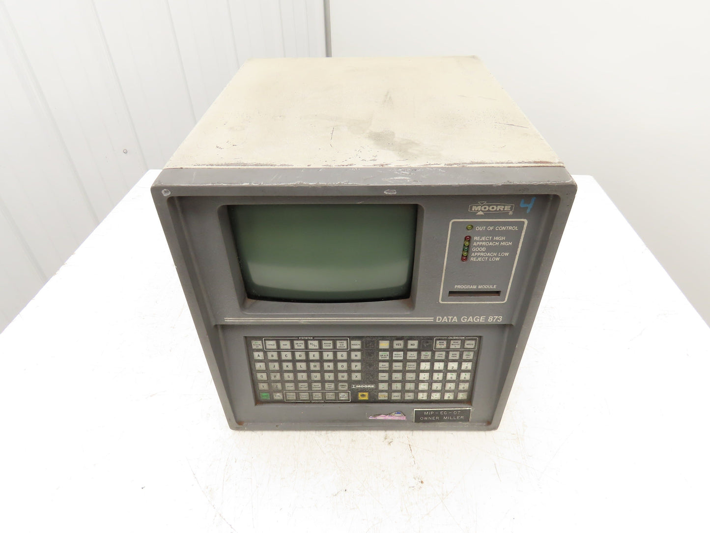 Moore 873ANNN Data Gage Monitor Machine Controller Tested