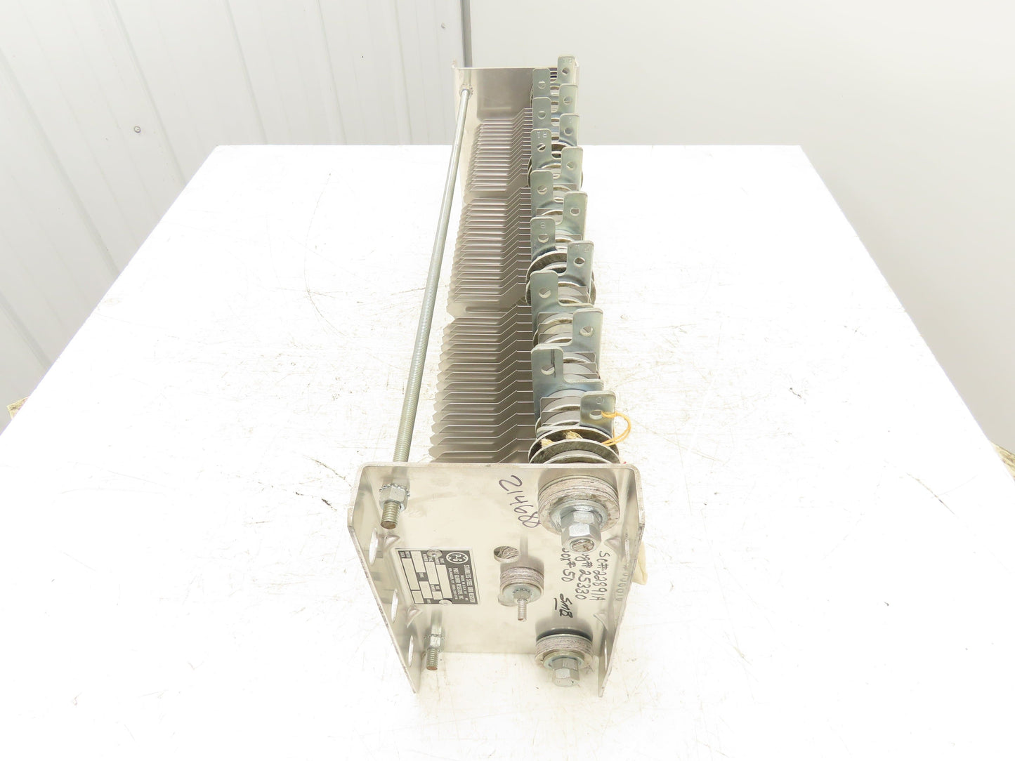 Post Glover 25330 Stainless Steel Grid Resistor Bank 4 Ohms 37A 20Hp Box Type 50