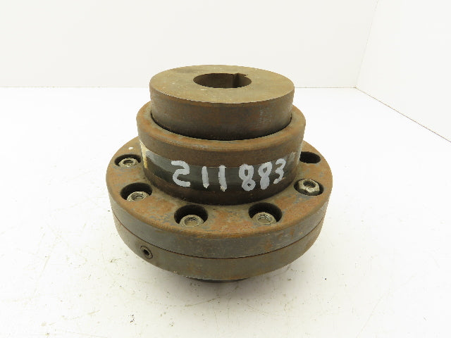Waldon 2W Flexalign Gear Coupling Sleeves With Hub Size 2.0 2" Keyed Bore