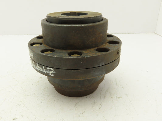 Waldon 2W Flexalign Gear Coupling Sleeves With Hub Size 2.0 2" Keyed Bore