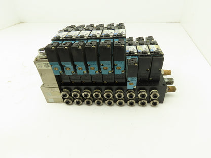 MAC SM32 MAConnect 9-Station Serial Manifold DeviceNet 92B Solenoid Valves 24VDC