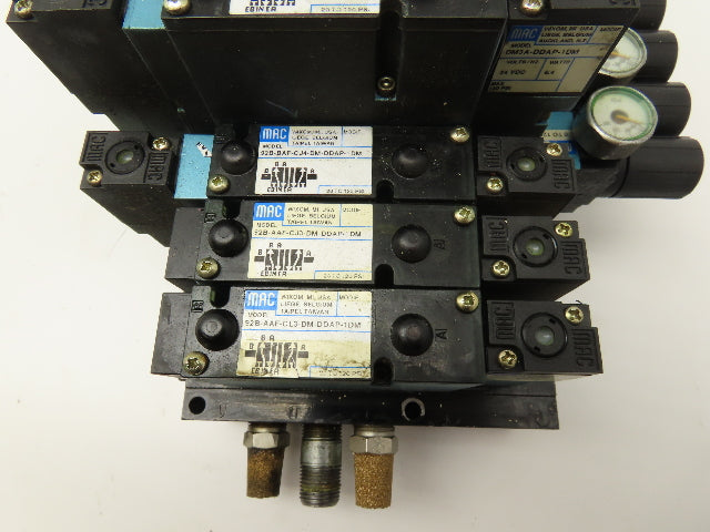 MAC SM32 MAConnect 9-Station Serial Manifold DeviceNet 92B Solenoid Valves 24VDC