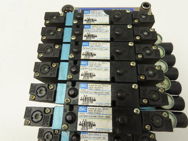 MAC SM32 MAConnect 9-Station Serial Manifold DeviceNet 92B Solenoid Valves 24VDC