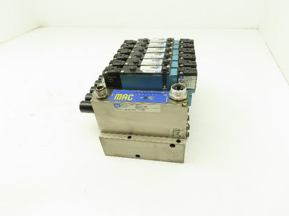 MAC SM32 MAConnect 9-Station Serial Manifold DeviceNet 92B Solenoid Valves 24VDC
