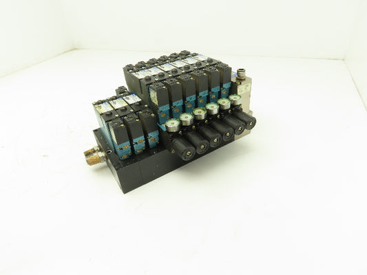 MAC SM32 MAConnect 9-Station Serial Manifold DeviceNet 92B Solenoid Valves 24VDC