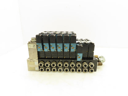 MAC SM32 MAConnect 9-Station Serial Manifold DeviceNet 92B Solenoid Valves 24VDC