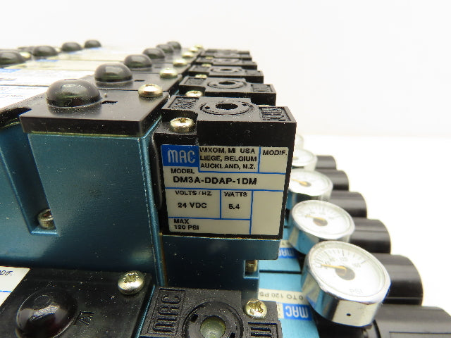 MAC SM32 MAConnect 9-Station Serial Manifold DeviceNet 92B Solenoid Valves 24VDC