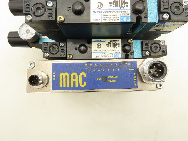 MAC SM32 MAConnect 10-Station Serial Manifold DeviceNet 92B Solenoid Valves 24V