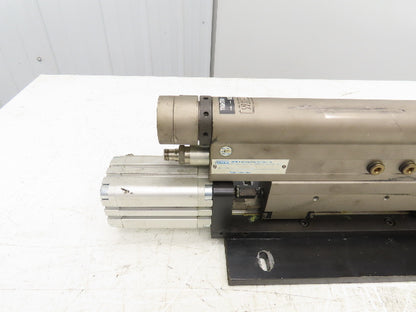 Weber Pneumatic Automatic Feed Screwdriving System 60mm Stroke Screwdriver