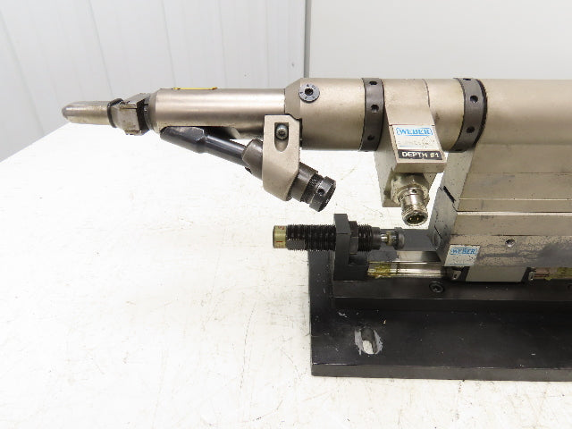 Weber Pneumatic Automatic Feed Screwdriving System 60mm Stroke Screwdriver