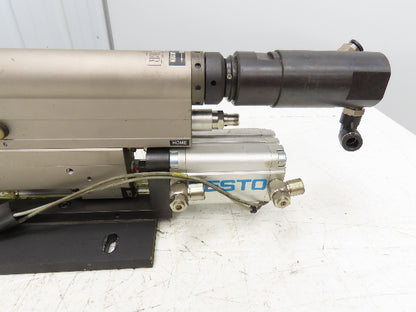 Weber Pneumatic Automatic Feed Screwdriving System 60mm Stroke Screwdriver