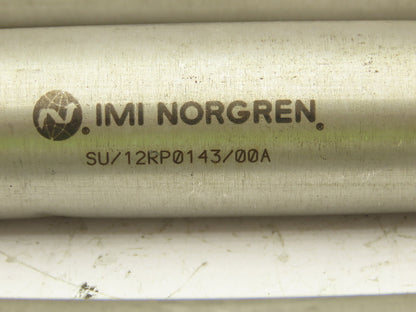 Norgren Pneumatic Air Cylinder 6" Stroke 1" Bore Spring Extend Lot of 3