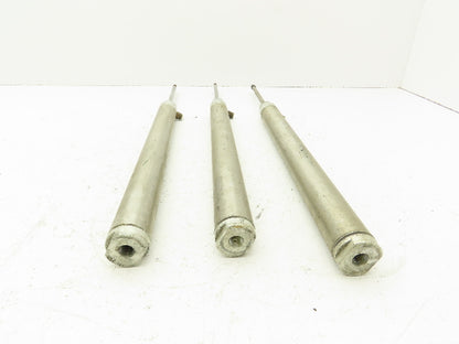 Norgren Pneumatic Air Cylinder 6" Stroke 1" Bore Spring Extend Lot of 3