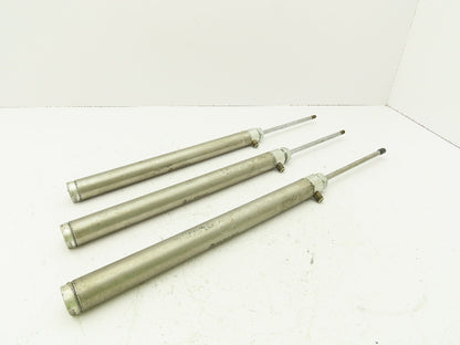 Norgren Pneumatic Air Cylinder 6" Stroke 1" Bore Spring Extend Lot of 3