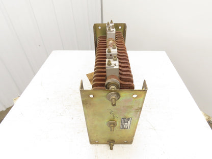 General Electric CR9143 Unit Box Resistor Crane Motor Brake 0.18 Ohms 180A