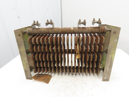 General Electric CR9143 Unit Box Resistor Crane Motor Brake 0.18 Ohms 180A