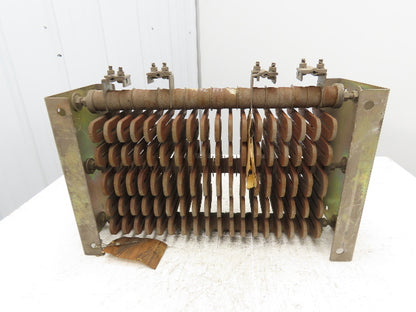 General Electric CR9143 Unit Box Resistor Crane Motor Brake 0.18 Ohms 180A