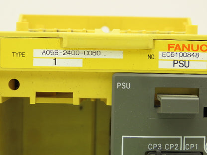 Fanuc A16B-2203-0370/13E PLC Power Supply 2-Slot Chassis Unit