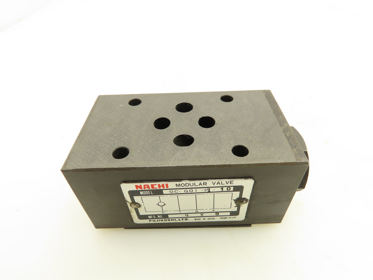 Nachi OC-G01-P1-10 Hydraulic Modular Check Valve D03