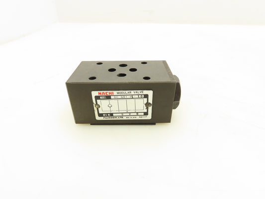 Nachi OC-G01-P1-10 Hydraulic Modular Check Valve D03