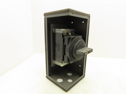 Fanuc A05B-2400-C402 Circuit Breaker Box Rotary Disconnect Switch 20A 3P