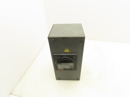 Fanuc A05B-2400-C402 Circuit Breaker Box Rotary Disconnect Switch 20A 3P