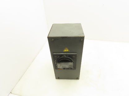Fanuc A05B-2400-C402 Circuit Breaker Box Rotary Disconnect Switch 20A 3P